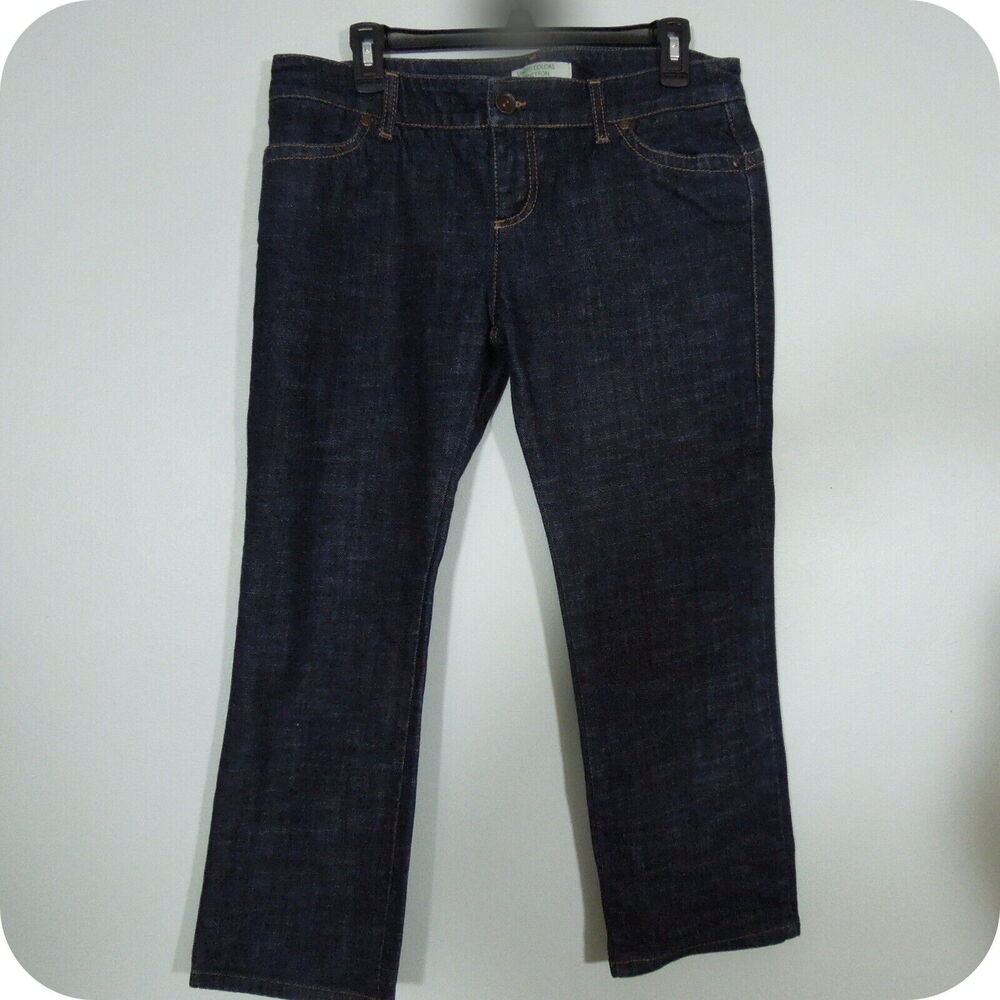 UNITED COLORS OF BENETTON Jeans size 48 Womens Blue Denim Five Pockets